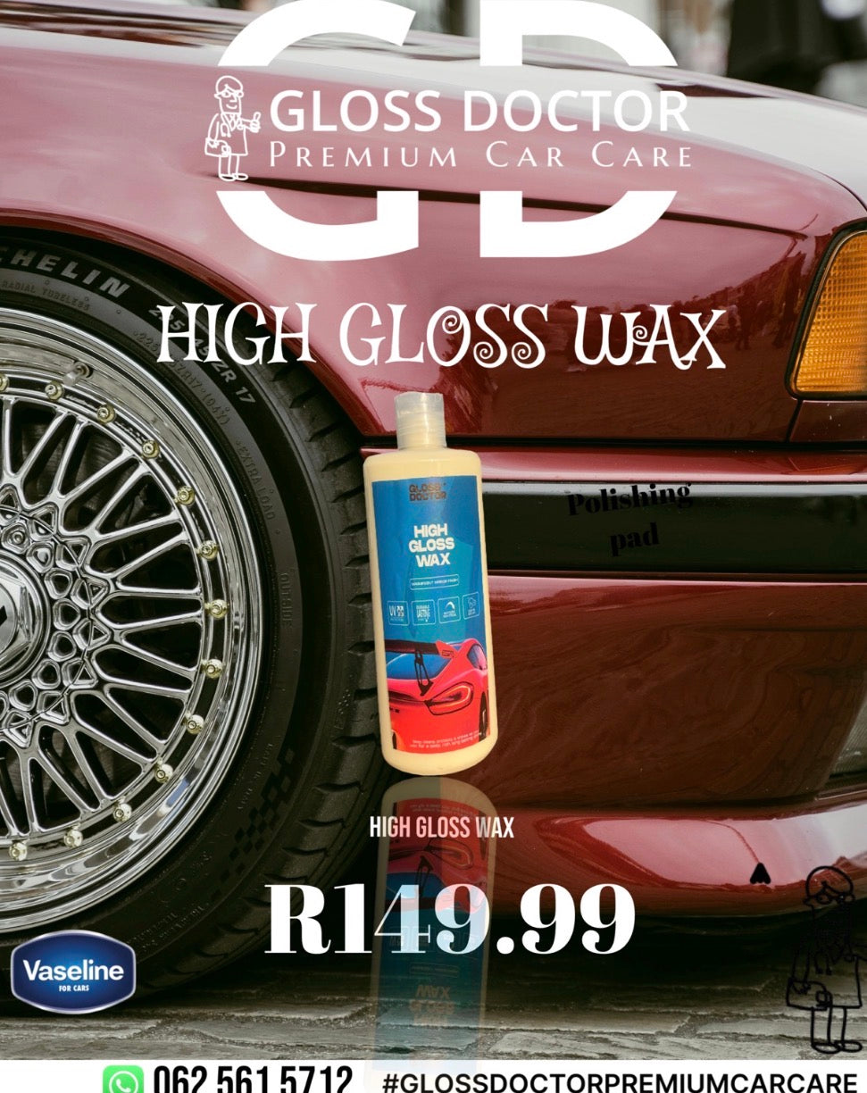 High gloss wax